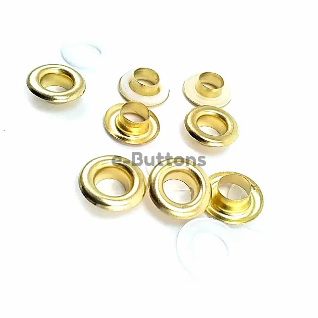 15 mm Metal Eyelets 9/32"   (250 pcs / Package) K0001