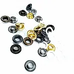 15 mm Metal Eyelets 9/32"   (250 pcs / Package) K0001