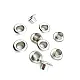 Metal Eyelets 12 mm 1/4"  (250 Pcs / Package) K0002