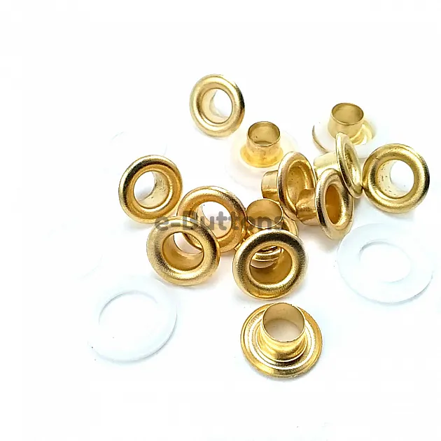 Metal Eyelets 12 mm 1/4"  (250 Pcs / Package) K0002