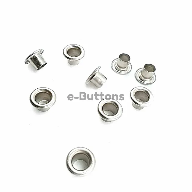 11/64"  Metal Eyelets  7,3 mm Eyelet Long Metal (250 Pcs / Package) K0003U