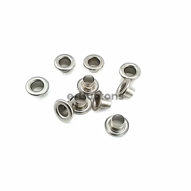 Metal Eyelets 15/64" 6 mm (250 Pcs / Package) K0005