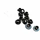 Eyelets 13/64" 10 mm (250 Pcs / Package) Silver Braas Oxide K0008