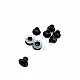 Eyelets 13/64" 10 mm (250 Pcs / Package) Silver Braas Oxide K0008