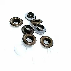 Brass Capsule 10 mm 25/64"  Eyelet ( 250 Pcs/Pack) K0010