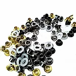  Eyelet 9/64" Inlet 3.6 mm Outer Dimension 7 mm ( 250 Pcs/Pack) K0011