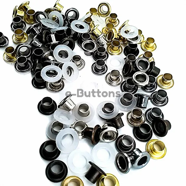 Iron Eyelet Inlet 3.6 mm Outer Dimension 7 mm ( 250 Pcs/Pack) K0011