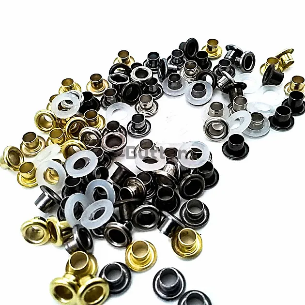 Iron Eyelet Inlet 3.6 mm Outer Dimension 7 mm ( 250 Pcs/Pack) K0011