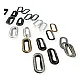 Oval Eyelet 2,5 cm Brass Metal K0012