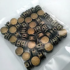 Top Press Stopper 15 mm Antique Brass E 2206PROMO