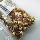 Pyramid Patterned Yellow Metal Trok 10 mm Prong Stud Four Legged (500 pcs / Package) TR0014PKS