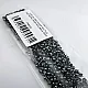Metal Trok 3,5 mm Black Nickel Four Legged Prong Stud (750 pcs / Package) TR0016PKB