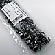 Metal Trok Black Nickel 7.5 mm Prong Stud Swirl Pattern Six Legged (500 pcs / Package) TR0028PK