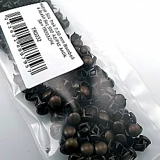 Metal Trok 7,5 mm Antique Yellow Four Legged Prong Stud (500 pcs / Package) TR0032PKA
