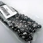 Tırnaklı Saç Trok 9,5 mm Siyah Nikel Renk Süs Trok (500 Ad/Paket) TR0034PKB