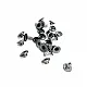 6 mm Metal Rivet ( 250 Ad/paket ) R0006