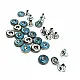 Blue Design Rivet 10 mm 16 L Rhinestone  R0015