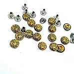 9 mm 14 boy Desenli Rivet R0016