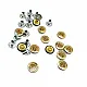 Kalp tasarımlı ve simli Saç Rivet 10 mm 16 boy R0019