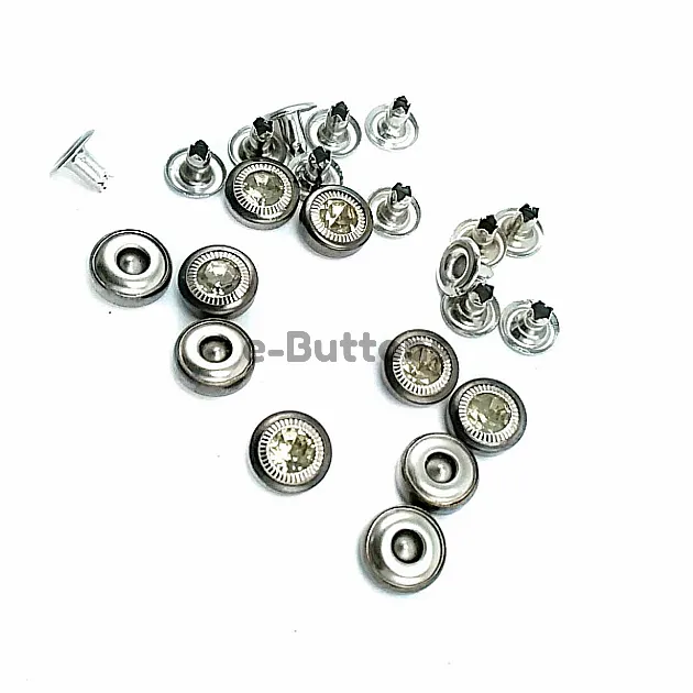 Cam Taşlı Saç Rivet 8 mm 12 boy R0023