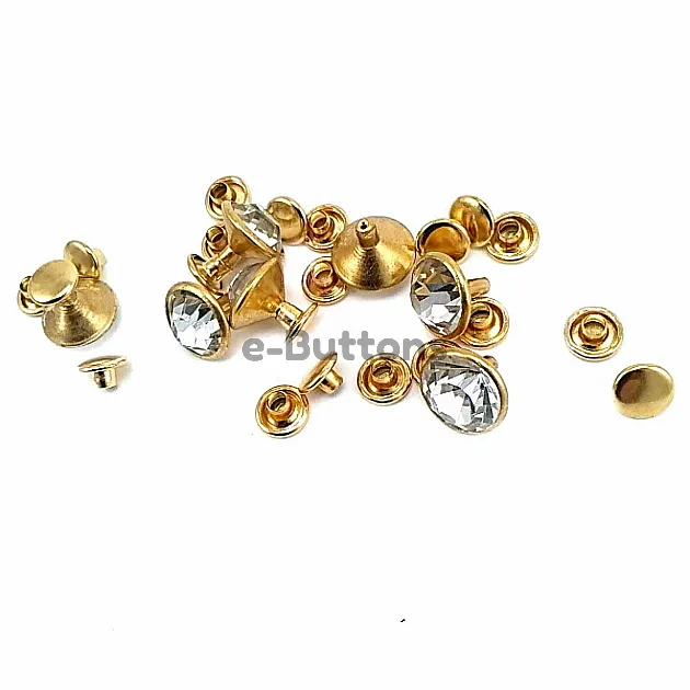Rivet 11 mm 18 L Rhinestone R0025 Rivet 11 mm 18 L Rhinestone R0025