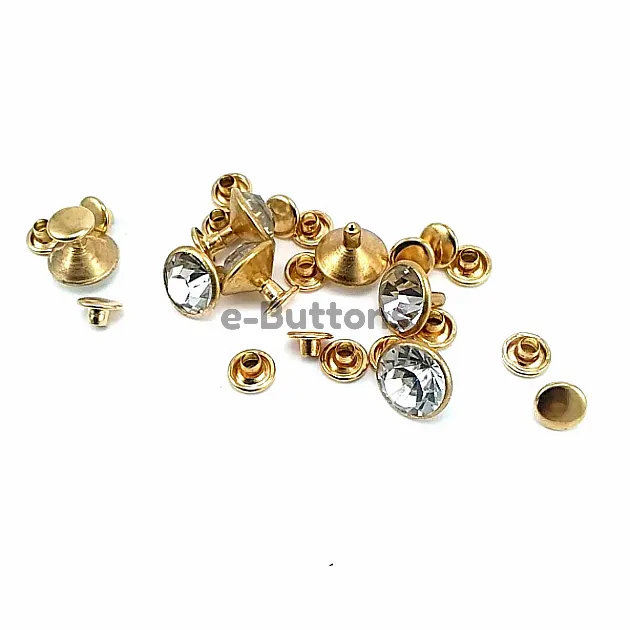 Rivet 11 mm 18 L Rhinestone R0025 Rivet 11 mm 18 L Rhinestone R0025