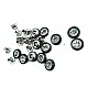 Cam Taşlı Saç Rivet 10 mm 16 boy ( 250 Ad/Paket ) R0028