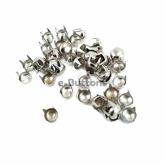 Metal Studs Half Dome Prong Studs 4.50 mm ( 250 pcs / Pack) TR0022