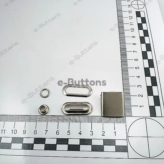 20 mm Metal Şapka Tokası T0005