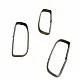 37 mm Metal Bridge Buckle T0024