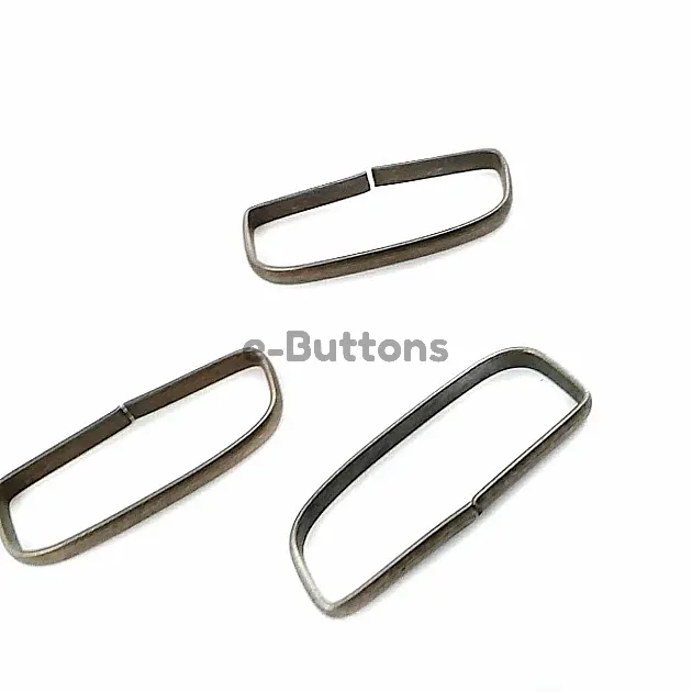 37 mm Metal Bridge Buckle T0024