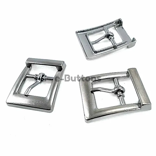 15 mm Metal Tongue Belt Buckle T0030