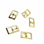 9 mm Metal Tongue Belt Buckle T0031