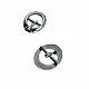 Metal Tongue Belt Buckle 12.5 mm T0038