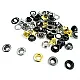 3/16" Brass 4,8 mm Double Sided Eyelet (500 Pcs/Pack) ERB0003PRC