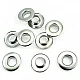 No 4 Pirinç 5,8 mm Çift Taraflı Kuşgözü (500 Ad/Paket) ERB0004PRC