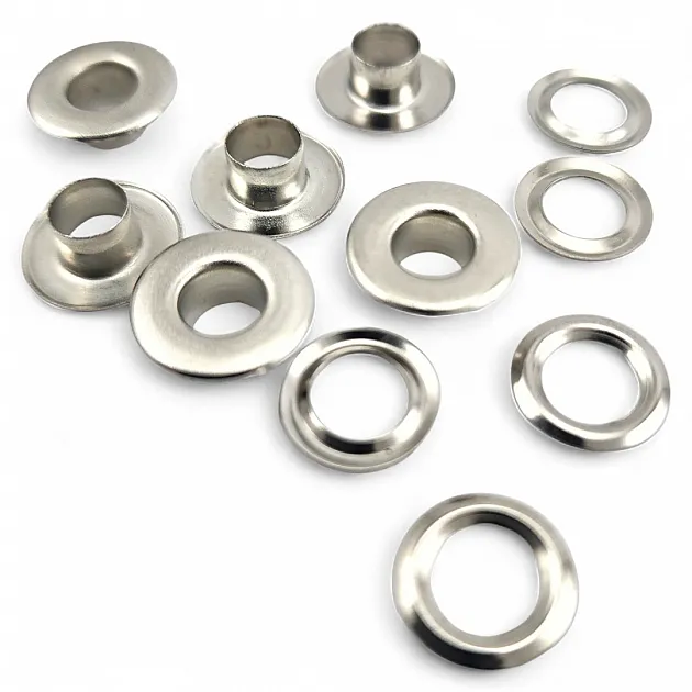 6,2 mm Düz Kuşgözü Geniş No 4 Pirinç (500 Ad/Paket) ERDG0004PR