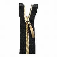 Naylon Fermuar 16 cm Tip 10 Metalik Diş Rengi Kapalı Uçlu - Dipli ZPSM0016T10