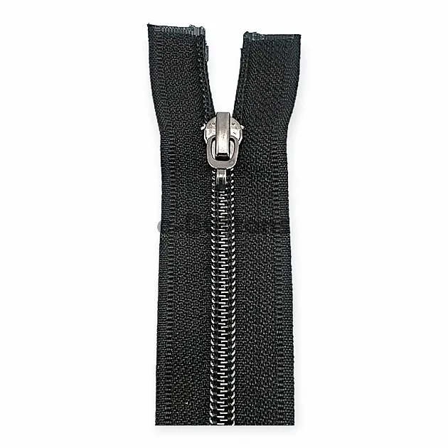 Nylon Coil Zipper 20 cm #5 7,90" Metallic Teeth Jacket Zipper Close End ZPSM0020T10 Nylon Coil Zipper 20 cm #5 7,90" Metallic Teeth Jacket Zipper Close End ZPSM0020T10