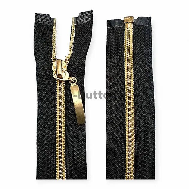 Naylon Fermuar 100 cm Tip 10 Metalik Diş Rengi Açık Uçlu - Separe ZPSM0100T10 Naylon Fermuar 100 cm Tip 10 Metalik Diş Rengi Açık Uçlu - Separe ZPSM0100T10