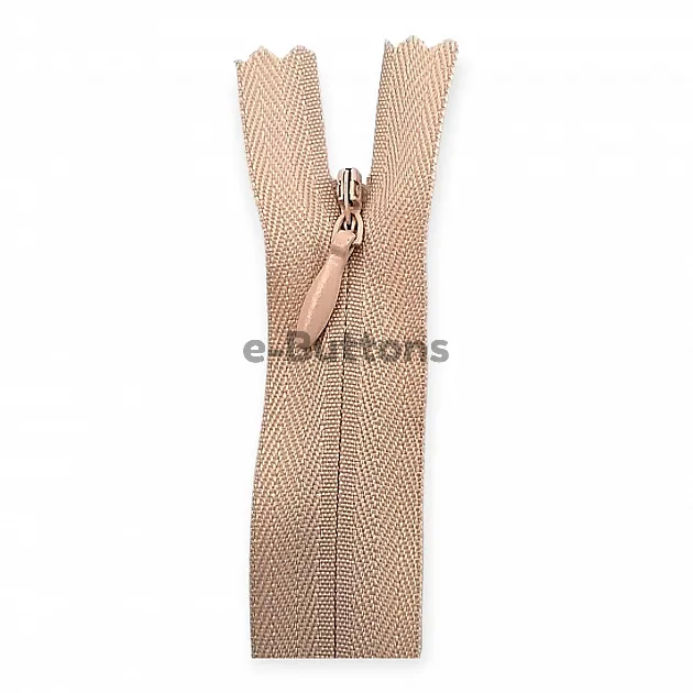 60 cm 23.60" Hidden Zipper Cloth Cream 362 Closed End ZP6013PROMO 60 cm 23.60" Hidden Zipper Cloth Cream 362 Closed End ZP6013PROMO