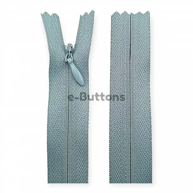 Gizli Fermuar 60 cm Bez Açık Gri 444 Kapalı Uçlu ZP6016PROMO Gizli Fermuar 60 cm Bez Açık Gri 444 Kapalı Uçlu ZP6016PROMO