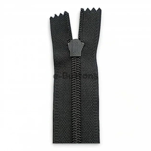 25 cm #5 9,84" Aquaguard Nylon Water-Repellent Jacket Zipper Close End ZPW0025T10