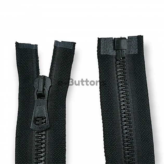 Chunky Zips 14 cm, 5,51" #9 Metal Teeth Imatation Close End ZPK0014T9MG