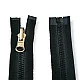 Chunky Zips 16 cm, 6,30" #9 Metal Teeth Imatation Close End ZPK0016T9MG