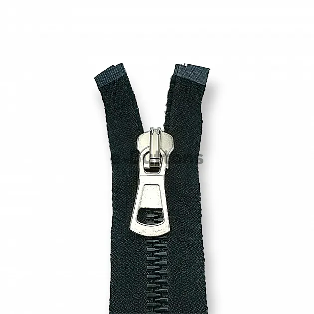 Metal Diş Görünümlü 45 cm Kemik Fermuar T9 Açık Uçlu - Separe ZPK0045T9MG
