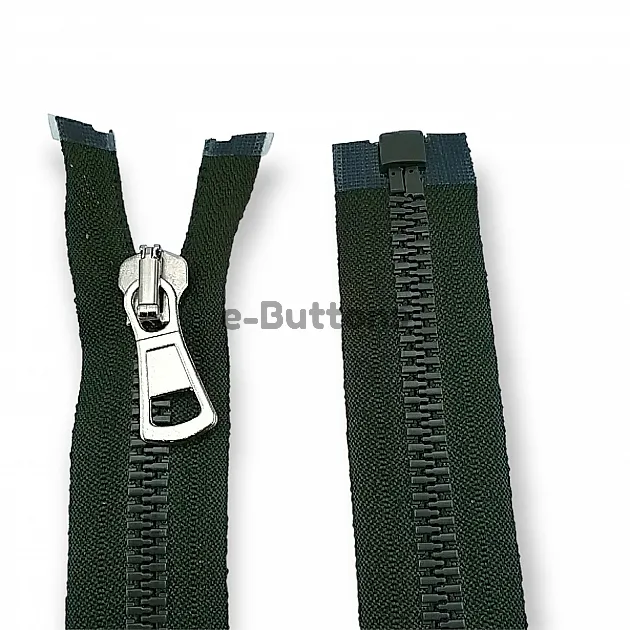 Metal Diş Görünümlü 45 cm Kemik Fermuar T9 Açık Uçlu - Separe ZPK0045T9MG