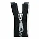 Chunky Plastic Jacket Zipper 40 cm #5 15,75" Open End Separated ZPK0040T5