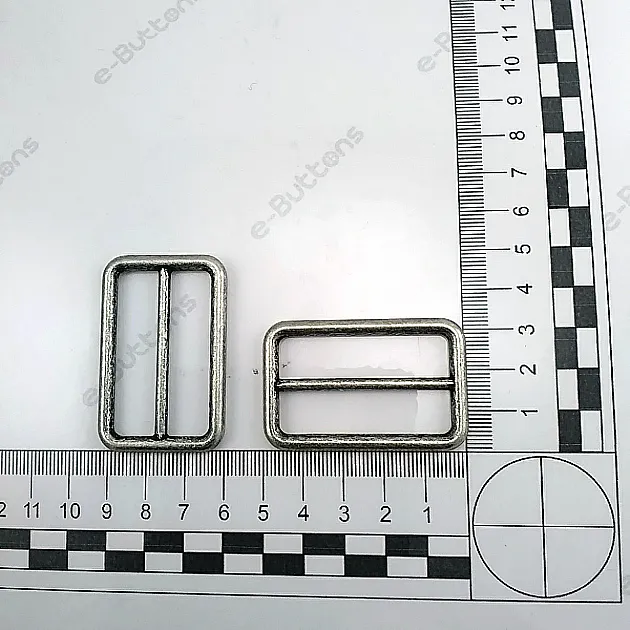 Adjustment Buckle 4 cm - 1,57" Rectangular Metal Special Production MG004CUP16