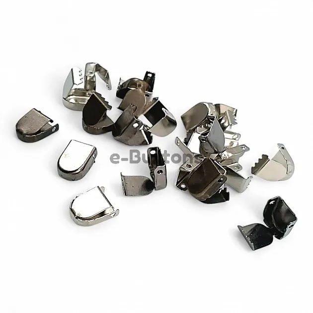 Clamp Metal Cord End 9,5mm x 7mm H00002